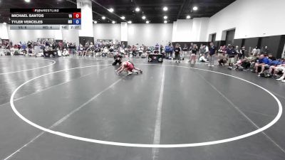 113 lbs Michael Santos, Virginia vs Tyler Verceles, Maryland