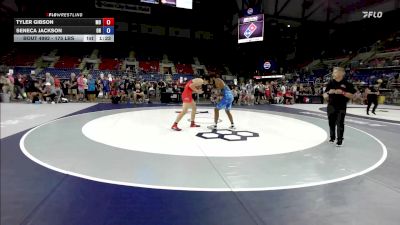 175 lbs Cons. Rd Of 64 - Tyler Gibson, MO vs Seneca Jackson, OH