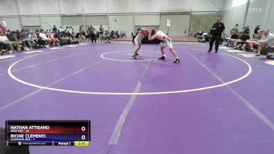 132 lbs 4th Wrestleback (16 Team) - Nathan Attisano, Ohio Red vs Richie Clementi, Louisiana Red