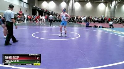 150A Quarterfinal - Carson Reves, Alma-Wabaunsee HS vs Michael Lohr, GLENPOOL