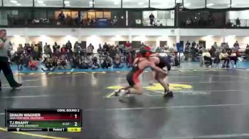 174 lbs Cons. Round 2 - Shaun Wagner, Ohio Northern University vs TJ Rhamy, Heidelberg University