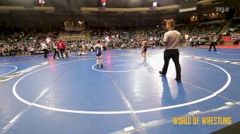 80 lbs Round Of 32 - Urijah Brankle, Kansas Young Guns vs Bradley Bauman, Kodiak Attack