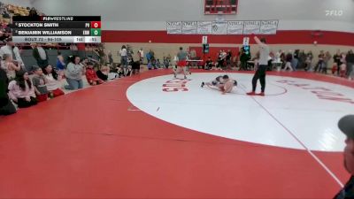 94-105 lbs Round 1 - Stockton Smith, Platte Valley vs Benjamin Williamson, Eaton Reds WC