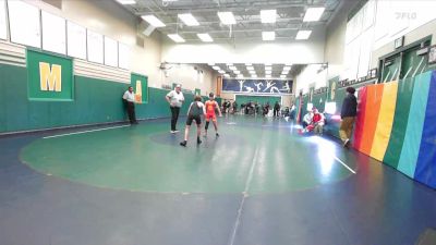 106 lbs Champ. Round 2 - Oliver Glah, Point Loma vs Derek Codner, Mt. Carmel