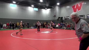 JV-30 lbs Round 1 - Brooklyn Davis, Linn-Mar vs Taylor Hoskins, Center Point-Urbana