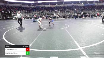 85 lbs Consi Of 8 #2 - Elijah Armenta, Cowley County Freco vs Bentley Wainscott, Shelton Wrestling Academy