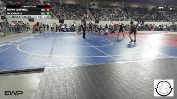 108 lbs Round Of 128 - Haynk Campbell, Wagoner vs Nick Garcia, Verdigris