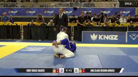 Emily Grace Hauser vs Ana Clara Regiani Arouca 2026 Pan Jiu Jitsu IBJJF Championship
