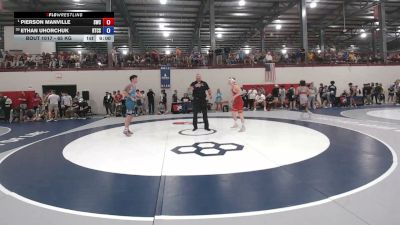65 kg Champ. Rd Of 32 - Pierson Manville, Southwest Wrestling Club vs Ethan Uhorchuk, Regional Training Center South