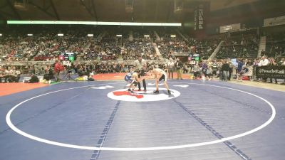 3A-113 lbs Champ. Round 1 - Treysen Henderson, Lyman vs Brekyn Crippen, Worland