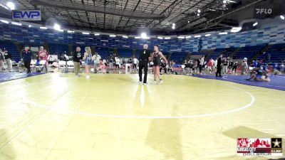 125-135 lbs Rr Rnd 5 - Courtney Hunt, East Idaho Elite Wrestling Club vs Olivia Fox, Journeymen Wrestling Club