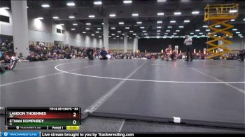 83 lbs 1st Place Match - Landon Thoennes, MN vs Ethan Humphrey, IA