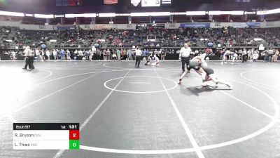 148 lbs Quarterfinal - Kaleb Stancil, Pottsville Apache Wrestling vs Reed Wilson, Nixa Youth Wrestling