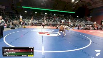 2A-160 lbs Cons. Round 1 - Luke Lythgoe, Glenrock vs Lance York, Lingle-Ft. Laramie/Southeast