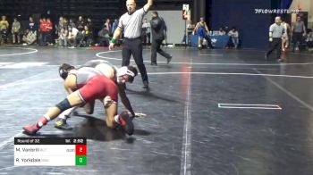 157 lbs Prelims - Michael Vanbrill, Rutgers vs Ryan Yorkdale, George Mason