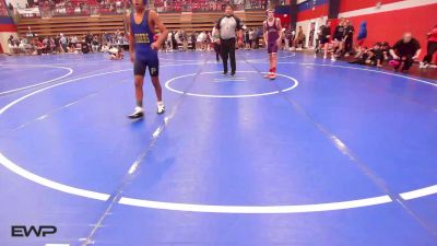 106 lbs Semifinal - Cam Shaull, Bristow vs Colten Nutter, Pryor Tigers Wrestling