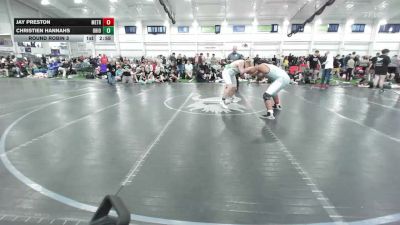 220 lbs Round Robin 3 - Jay Preston, Metro All-Stars - HS vs Christien Hannahs, Ohio Valley Forge - HS
