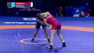 62 kg Og Qualifier - Luisa Helga Gerda Niemesch, Germany vs Bilyana Zhivkova Dudova, Bulgaria