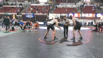 A - 285 lbs Semifinal - Jesse James, Corvallis vs Thor Fulgham, Sidney / Fairview
