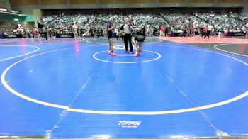 100 lbs Quarterfinal - Aileen Paniagua, Hot Shots Wrestling vs Victoria Rivera, Grapevine Grapplers