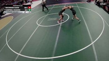 Champ. Round 1 - Campbell Colborn, Lincoln Southeast Girls vs Mackenzie Olson, Waverly Girls