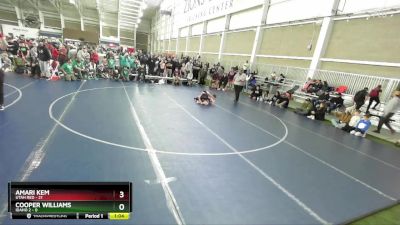 97 lbs Quarters & Wb (16 Team) - Amari Kem, Utah Red vs Cooper Williams, Idaho 2