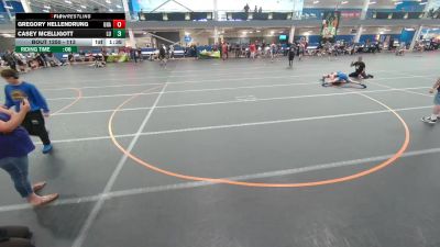113 lbs Cons. Round 5 - Casey McElligott, Level Up vs Gregory Hellendrung, Unattached