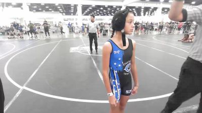 78 lbs Quarterfinal - Draco Pinon, Legacy Wrestling Center vs Braylea Pomroy, Carlsbad Combat WC