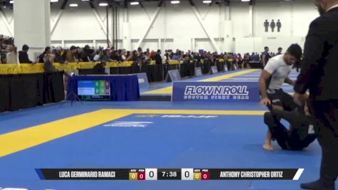 ANTHONY CHRISTOPHER ORTIZ vs LUCA GERMINARIO RAMACI 2025 World IBJJF Jiu-Jitsu No-Gi Championship