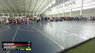 74 lbs Cons. Round 3 - Traxton Tanzey, Eastern Oregon Elite vs Jack McGuire, Evanston Elite WC