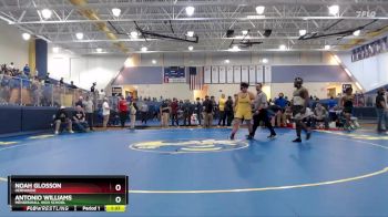 285 lbs Champ. Round 1 - Antonio Williams, Mendenhall High School vs Noah Glosson, Hernando