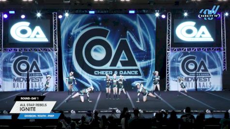All Star Rebels - Ignite [2025 L1.1 Youth - PREP Day 1] 2025 COA Grand Nationals