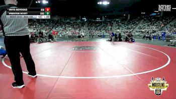 B6A-165 lbs Cons. Round 1 - Rhys Novosad, Bixby vs Preston Scott, Choctaw