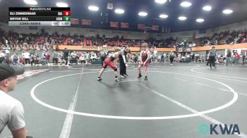 85 lbs Consolation - Eli Zimmerman, Shelton Wrestling Academy vs Bryor Gill, ARDMORE TAKEDOWN CLUB