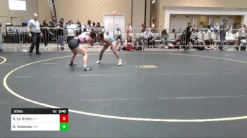 123 lbs Consolation - Savina La Grass, Hillcrest vs Nahenahe Kalamau, Too Much Mana