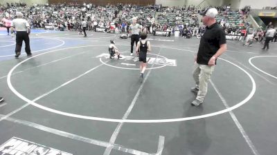 57 lbs Quarterfinal - Chandler Williams, Sanderson Wrestling Academy vs Emmett Carling, Sierra Sabers