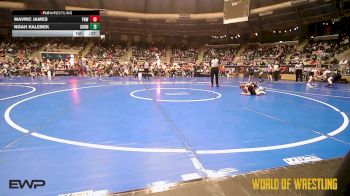 73 lbs Consi Of 32 #2 - Mavric James, PAW vs Noah Kalebek, Cordoba Trained