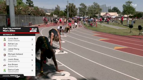 Men's 200m, Finals 8