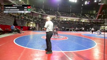 132-3A Quarterfinal - Clay Christopher, White County vs Jayden Daniels, Westside, Augusta