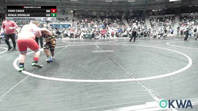Quarterfinal - Cash Cagle, Raw Wrestling Club vs Khalil Douglas, Clinton Youth Wrestling