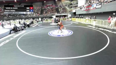138 lbs Champ. Round 1 - Noor Al Saedi, Valhalla High School Wrestling vs Brody Perez, Friendly Hills Wrestling Club