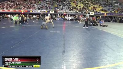 165 lbs Quarters & 1st Wb (16 Team) - Nicholas Sacco, TCNJ vs Robert Flege, Wisconsin-La Crosse