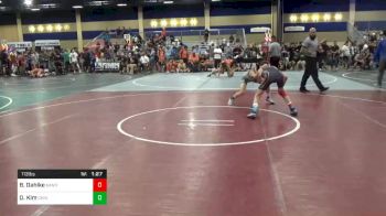 Match - Brady Dahlke, Sanderson Wrestling Academy vs Davis Kim, Chino Hills High School