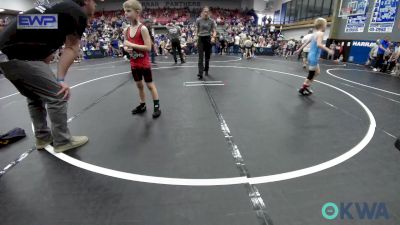 58 lbs Round Of 16 - Cason Inger, Powerhouse Wrestling Club vs David Johnson, Carl Albert