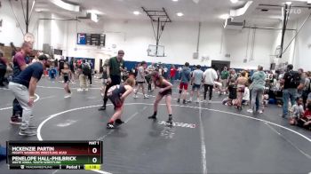 115/125 Round 3 - McKenzie Partin, Mighty Warriors Wrestling Acad vs Penelope Hall-Philbrick, White Knoll Youth Wrestling