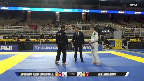 Marlen Lima Lamas vs Jacob Irving Joseph Boodhoo-Céré 2025 Pan Jiu Jitsu IBJJF Championship