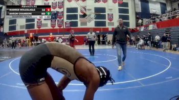 107 lbs Quarterfinal - Warren Woleslagle, Elizabeth Forward vs Javeon Chambers, Highlands