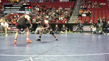 2A-215 lbs Semifinal - Lucas Feuerbach, Solon vs Henry Christensen, North Polk