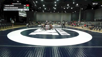 285 lbs Quarterfinal - Gavin Lopez, Raw vs Noah Matamoros, Raw