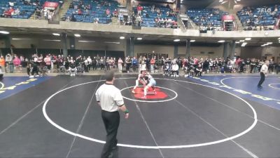110 lbs 5th Place Match - Evalyn Idzik, St. Viator vs Leena Cavender, Jacksonville